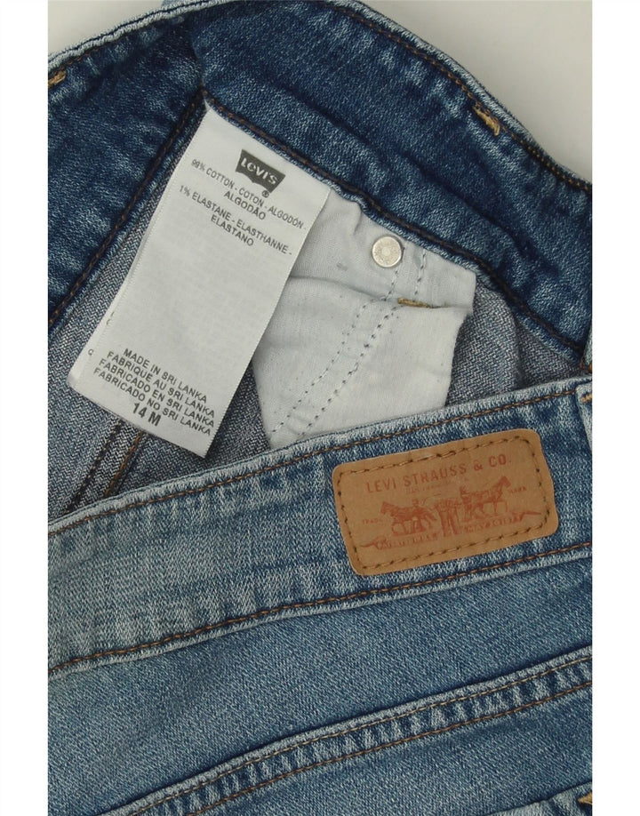 Γυναικείο Levi's 528 Curvy Bootcut Jeans US 14 Large W32 L31 Μπλε βαμβακερό
