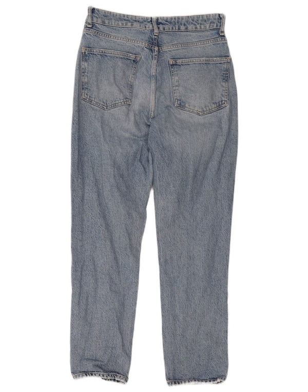 Zara γυναικείο ψηλόμεσο τζιν EU 40 Medium W30 L26 Μπλε βαμβακερό