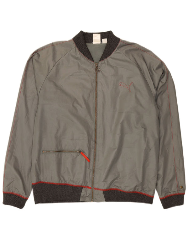 Ανδρικό μπουφάν Puma Bomber UK 38 Medium Grey Colourblock