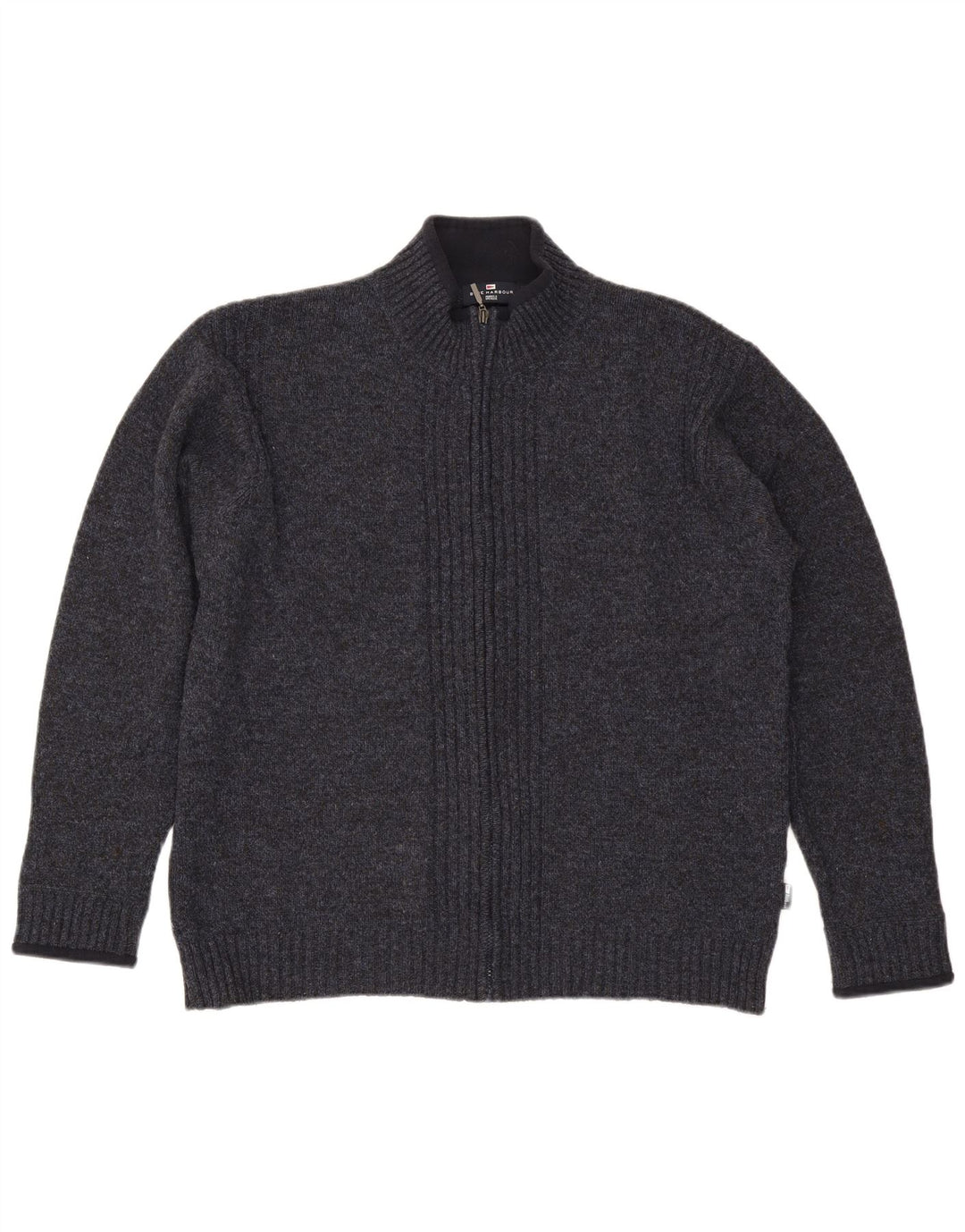 Marks & Spencer Ανδρικό Μπλε Ζακέτα Harbor Μεγάλο Navy Blue Flecked