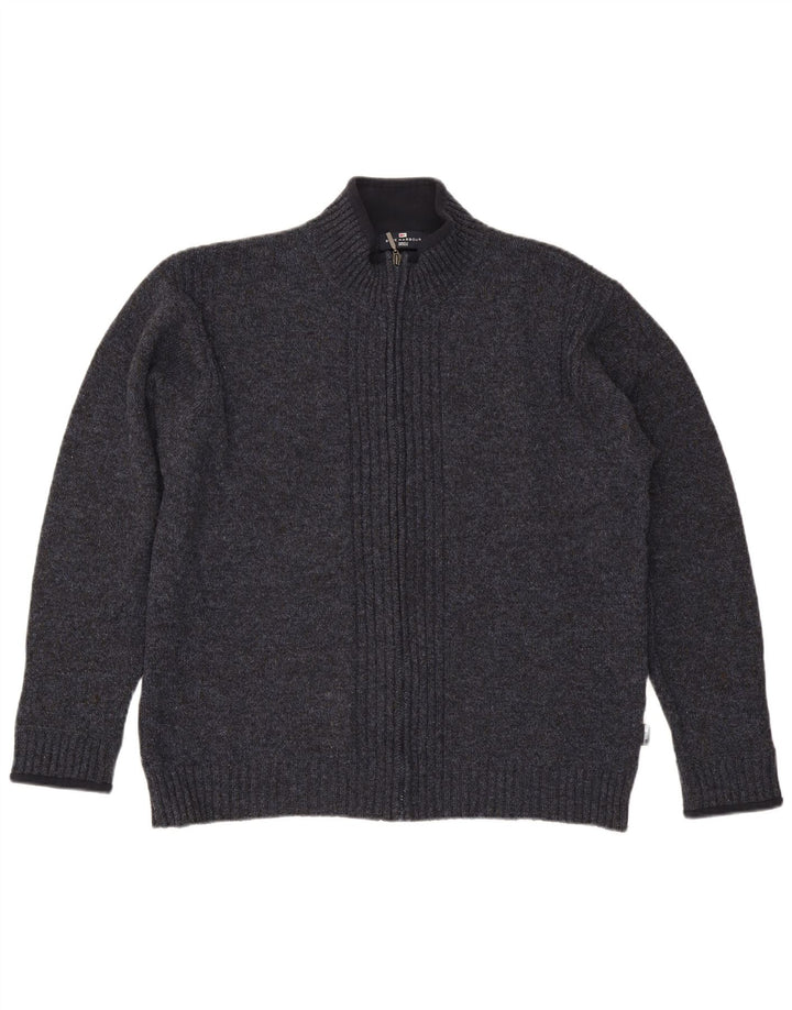 Marks & Spencer Ανδρικό Μπλε Ζακέτα Harbor Μεγάλο Navy Blue Flecked