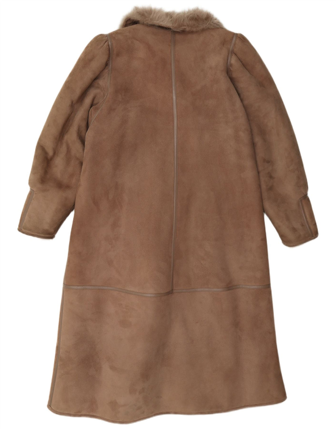 Vintage Γυναικείο Παλτό Shearling IT 42 Μεσαίο Καφέ