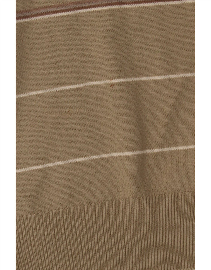 Ανδρικό πουλόβερ Marks & Spencer Blue Harbour με V-Neck Jumper Μεσαίο Χακί