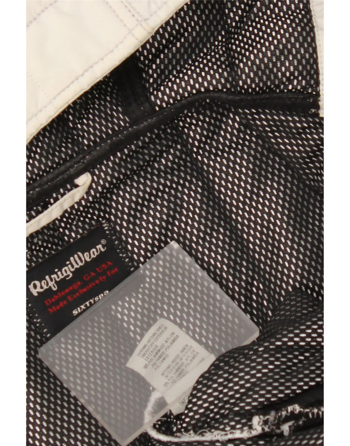 Γυναικείο μπουφάν REFRIGIWEAR με κουκούλα Bomber UK 14 Medium White Polyamide