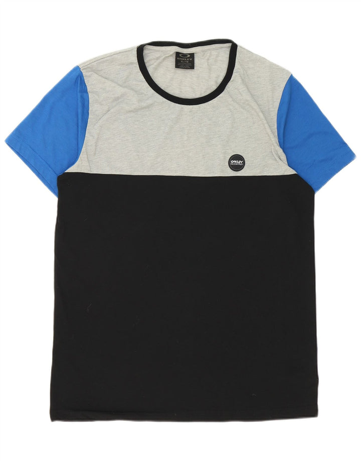 Ανδρικό T-Shirt Oakley Top XL Μαύρο Colourblock Πολυεστέρας