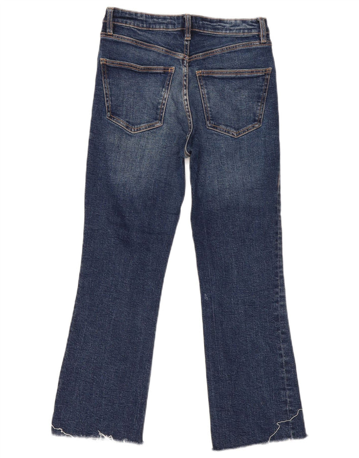 Zara Γυναικείο Τζιν μποτάκι EU 36 XS W26 L25 Navy Blue