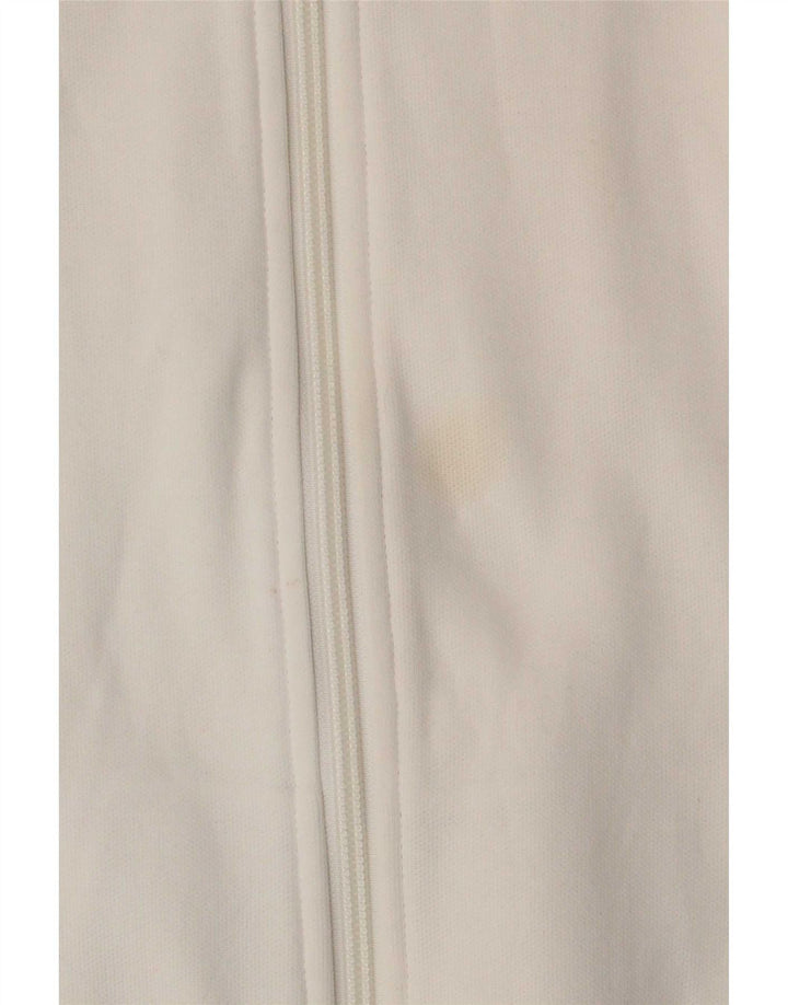 Ανδρική αθλητική φόρμα Adidas Top Jacket μεσαίου λευκού χρώματος πολυεστέρας