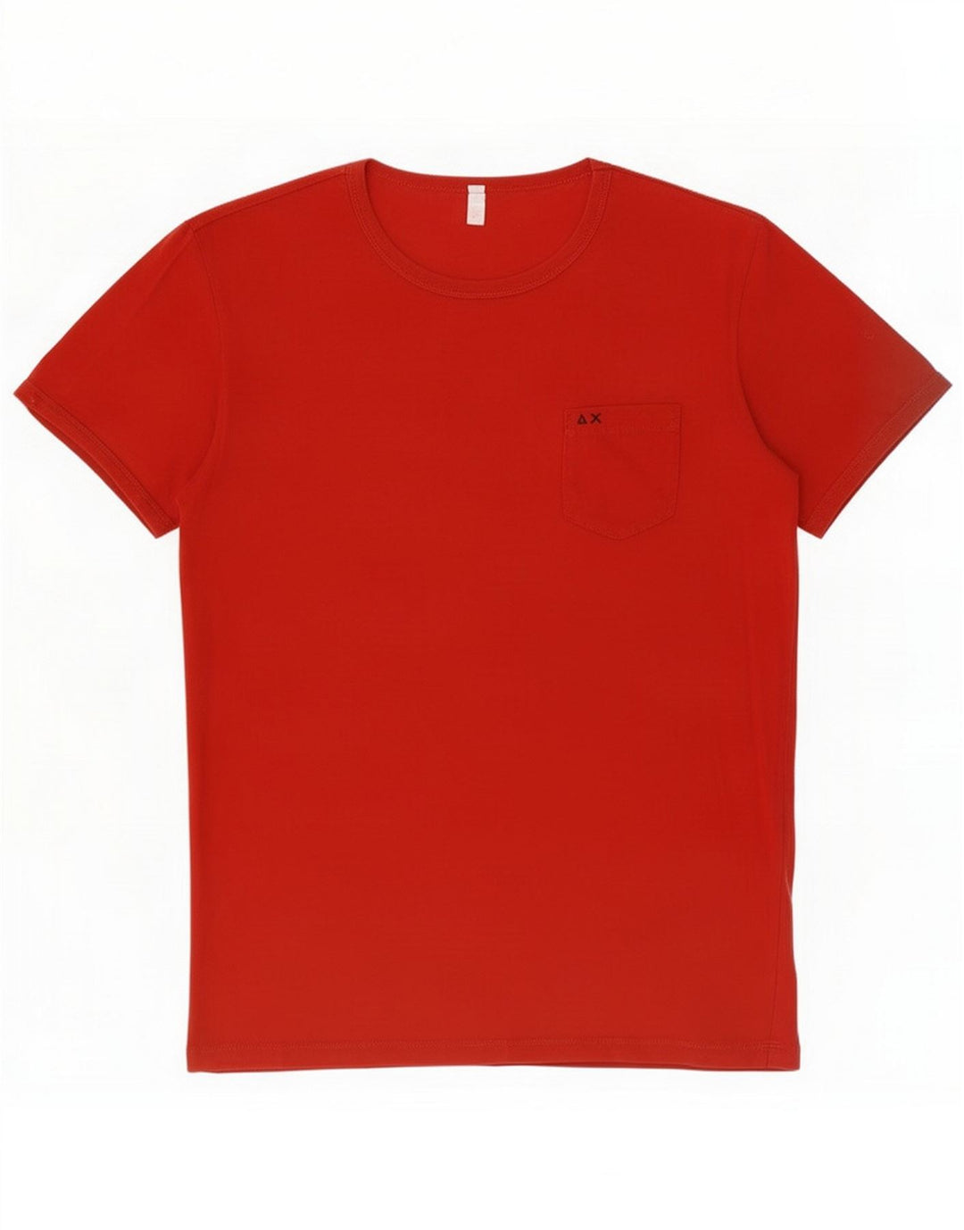 Sun68 Ανδρικό T-shirt Top μεγάλο κόκκινο βαμβακερό