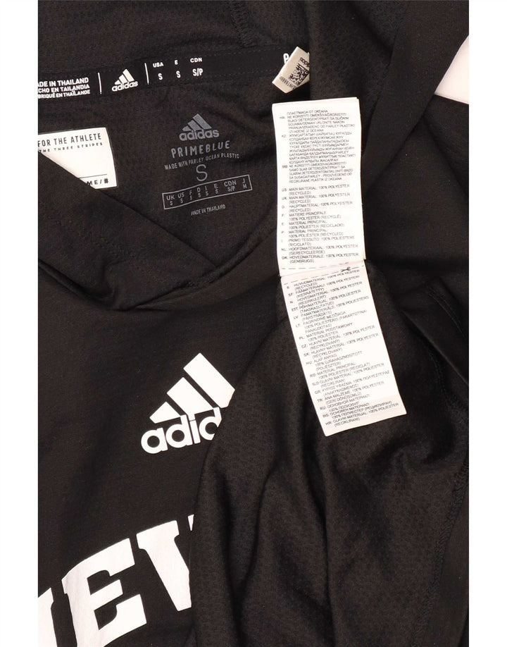 Ανδρικά Adidas Nevada Wolf Pack με κουκούλα γραφικό μακρυμάνικο μικρό μαύρο