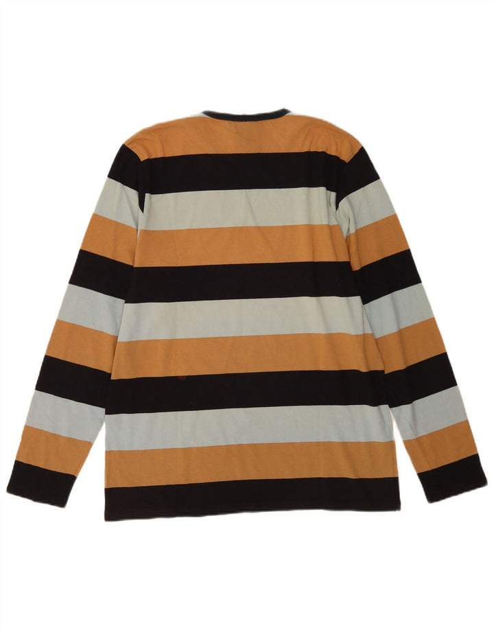 Ανδρικό τοπ Carhartt Μακρυμάνικο Μικρό πολύχρωμο βαμβακερό ριγέ