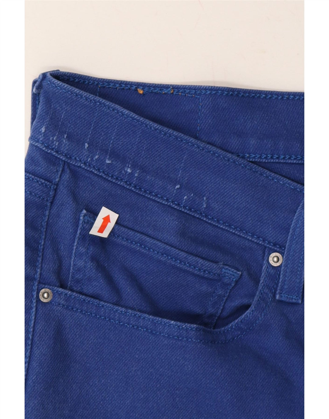 LEVI'S Womens Cropped Jeans W32 L25 Blue Cotton Vintage Levi's and Second-Hand Levi's from Messina Hembry 