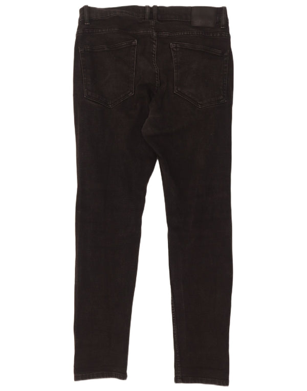 Zara Ανδρικό Skinny Jeans EU 44 Large W34 L32 Μαύρο