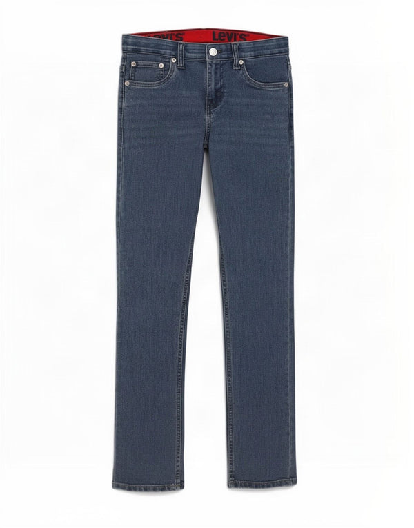 Levi's Boys 511 Slim Jeans 13-14 ετών W27 L29 Μπλε βαμβακερό