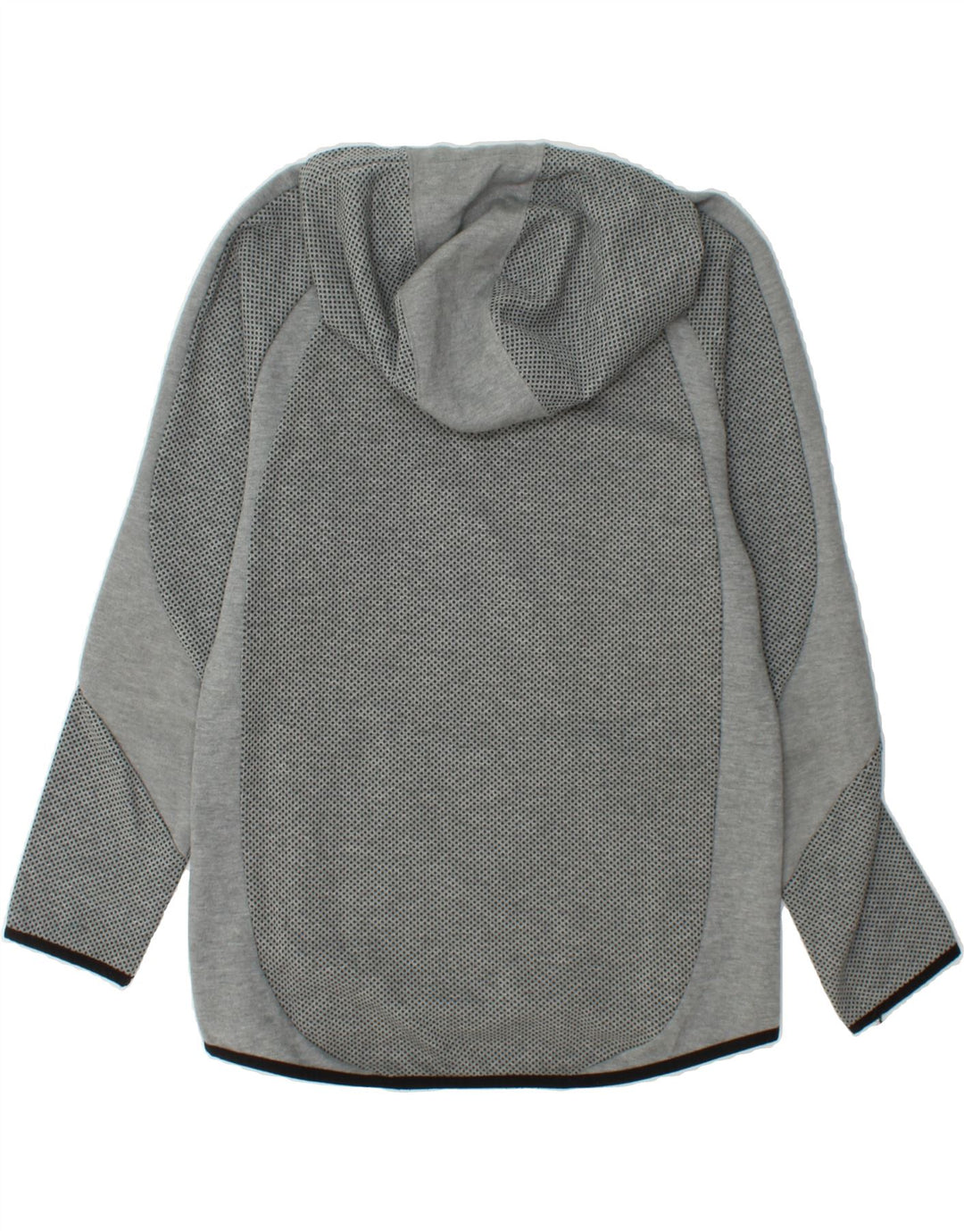 PUMA Mens Hoodie Jumper Small Grey Spotted Cotton Vintage Puma and Second-Hand Puma from Messina Hembry 
