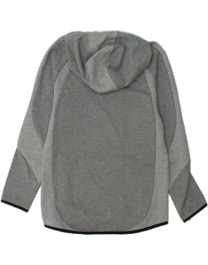 PUMA Mens Hoodie Jumper Small Grey Spotted Cotton Vintage Puma and Second-Hand Puma from Messina Hembry 