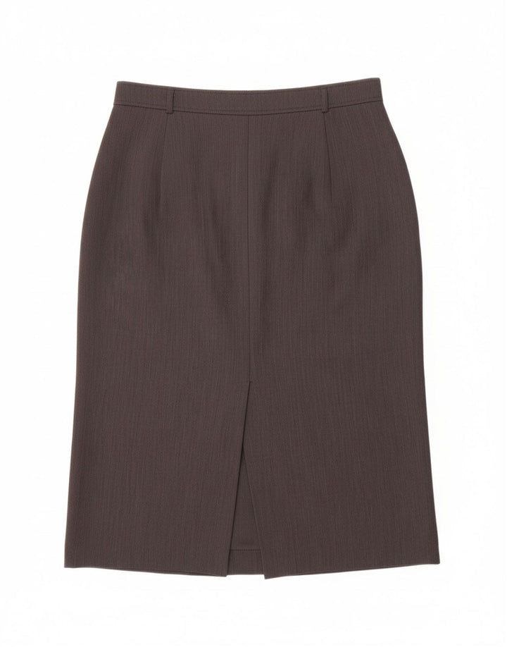 BIANCA Womens Pencil Skirt EU 40 Medium W30  Grey Polyester