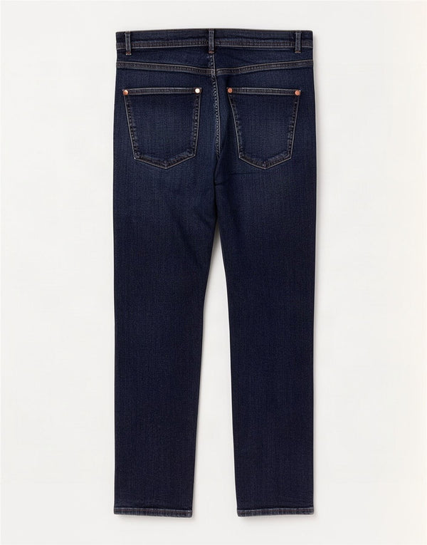 Marks & Spencer Γυναικεία Per Una Slim Jeans UK 14 Large W32 L27 Navy Blue