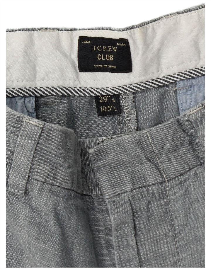 J. CREW Ανδρικό Σορτς Chino Club W29 Μεσαίο γκρι βαμβακερό