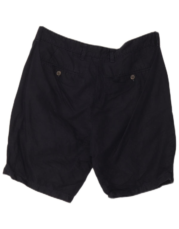Ανδρικό σορτς Chino Marks & Spencer W36 Large Navy Blue από βαμβάκι