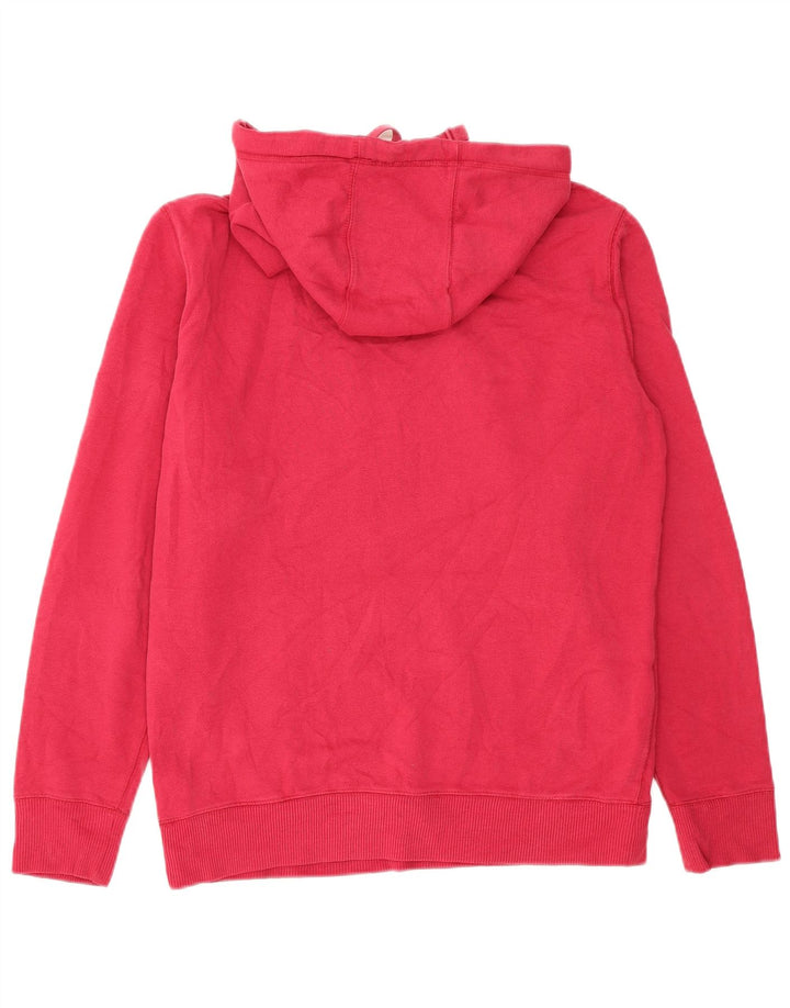 Crew Clothing Ανδρικά Hoodie Jumper Μεσαίο Ροζ Βαμβακερό