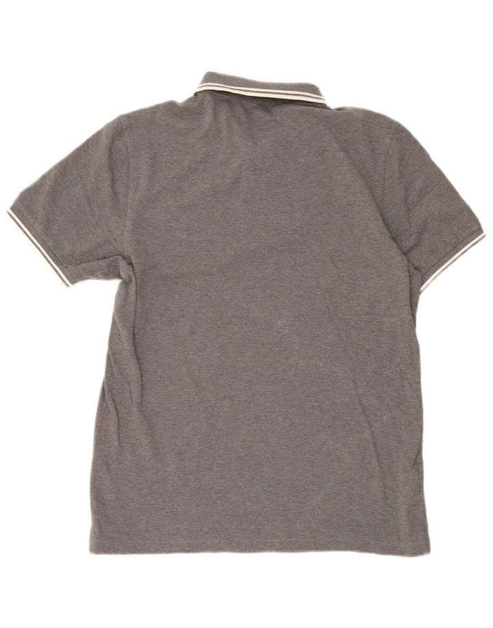 Fred Perry Ανδρικό πουκάμισο πόλο με μεγάλο γκρι βαμβάκι