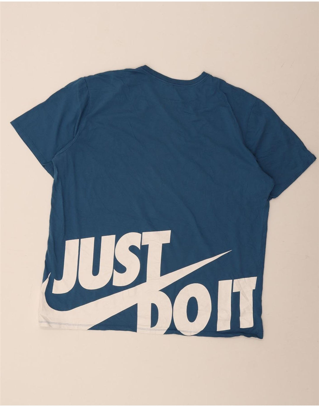 Μπλουζάκι NIKE Ανδρικό Αθλητικό Cut γραφικό τοπ 2XL μπλε