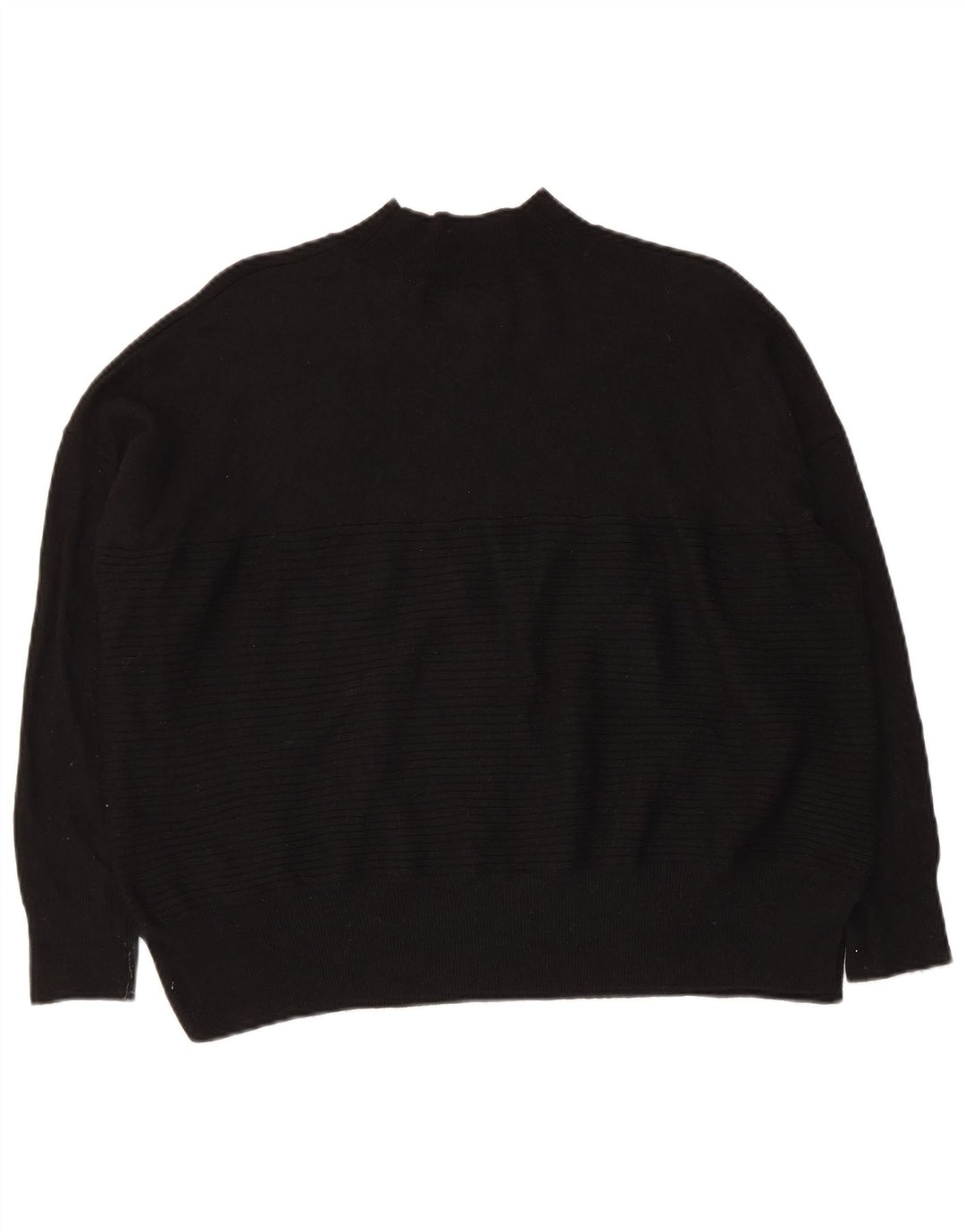 Superdry γυναικείο πουλόβερ με λαιμόκοψη χελώνας UK 10 μικρό μαύρο