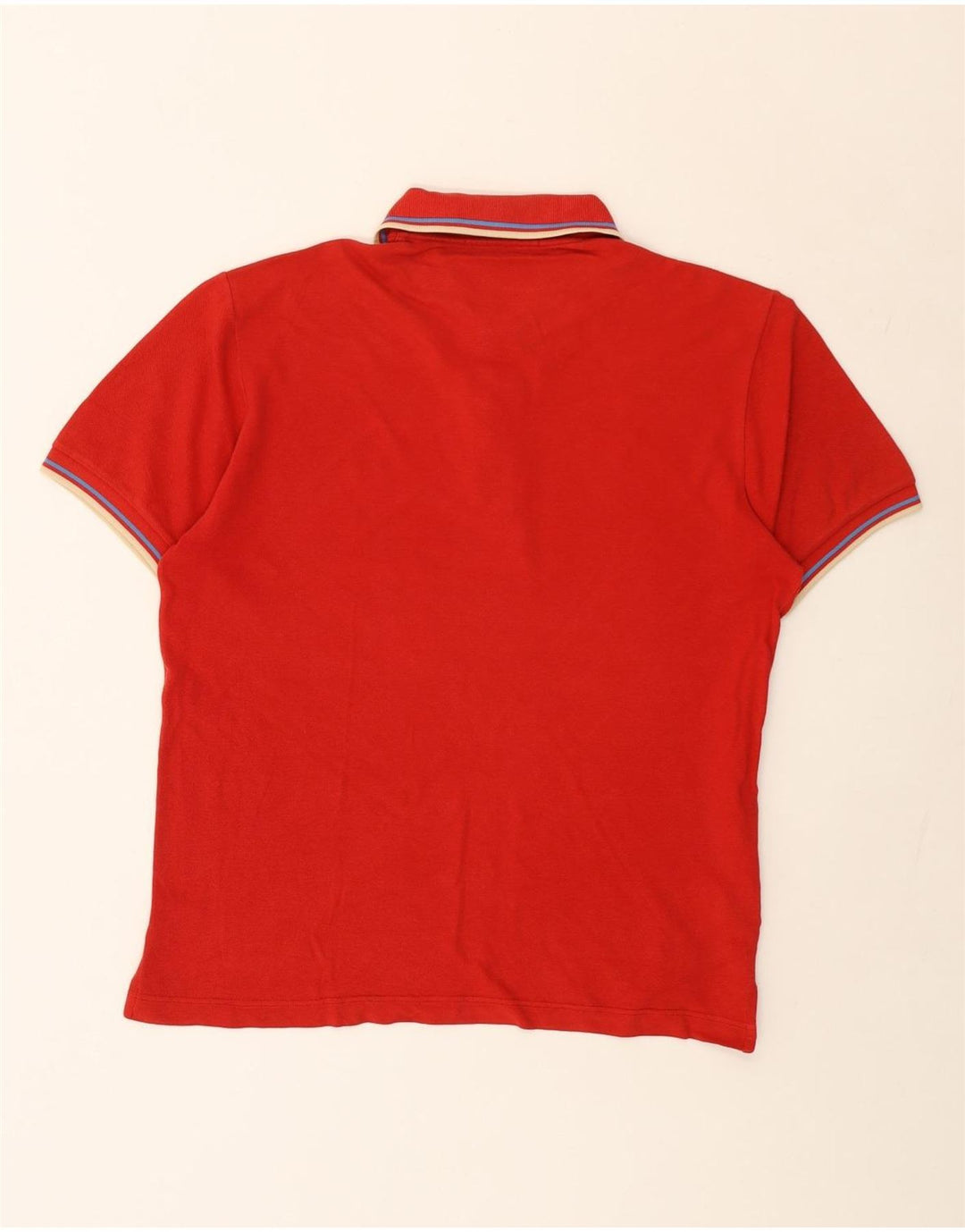 Fred Perry Ανδρικό μπλουζάκι πόλο, μικρό κόκκινο βαμβακερό