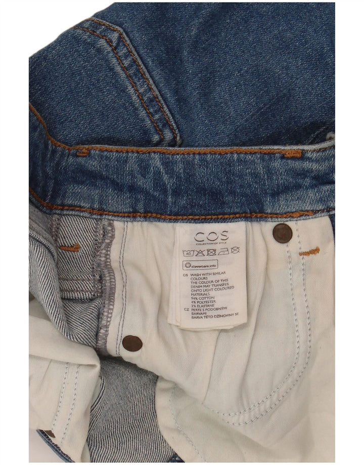 Cos Γυναικείο Skinny Jeans W24 L30 Μπλε βαμβακερό