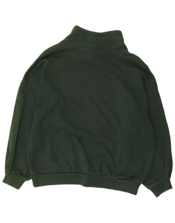 Γυναικείο γραφικό φούτερ LEVI'S Oversized Jumper UK 14 Medium Green