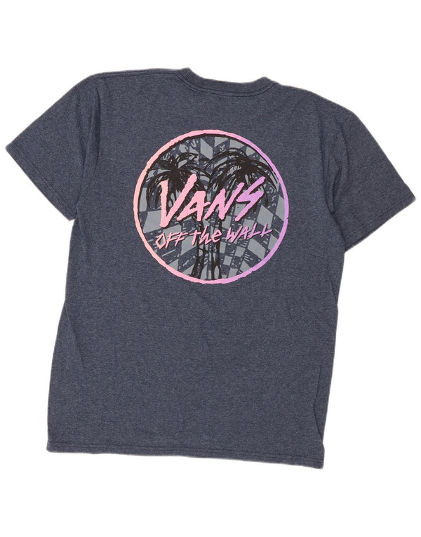 Ανδρικό γραφικό T-Shirt Vans Top Medium Blue Flecked