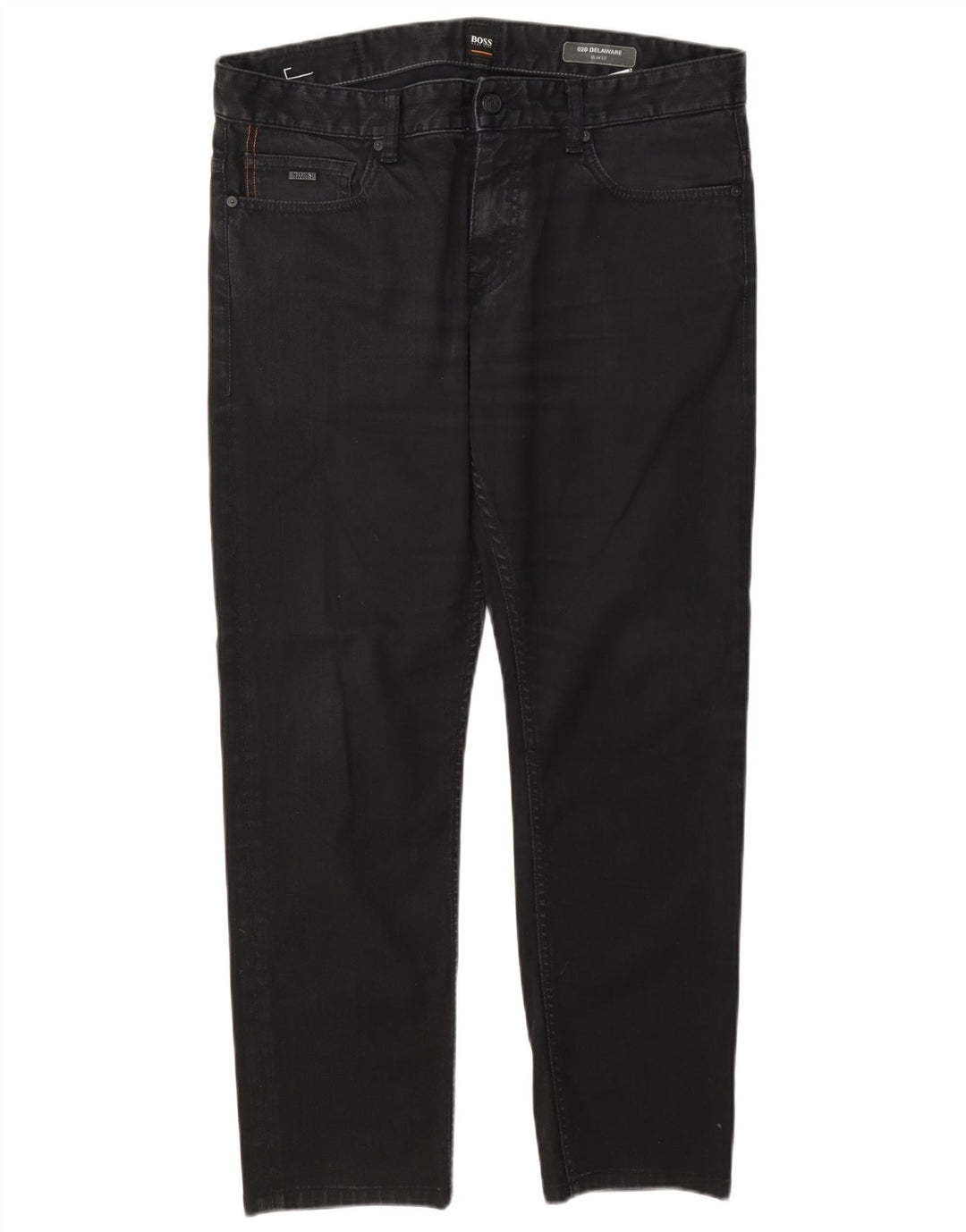 Hugo Boss Ανδρικό Delaware Slim Jeans W34 L29 Γκρι βαμβακερό