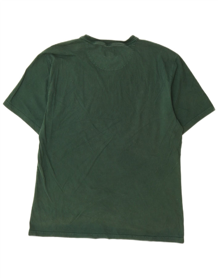 Ανδρικό T-Shirt Barbour Top 2XL Πράσινο βαμβακερό