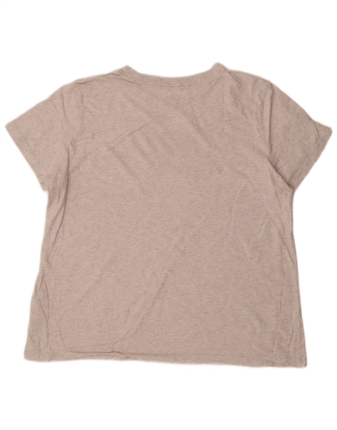 Γυναικείο γραφικό μπλουζάκι NIKE τοπ UK 18 XL Γκρι βαμβακερό