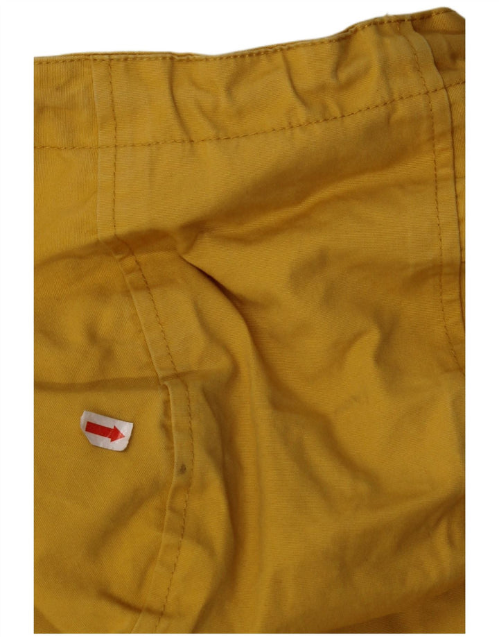 JOULES Γυναικείο μπουφάν βροχής με κουκούλα UK 8 Μικρό κίτρινο βαμβακερό