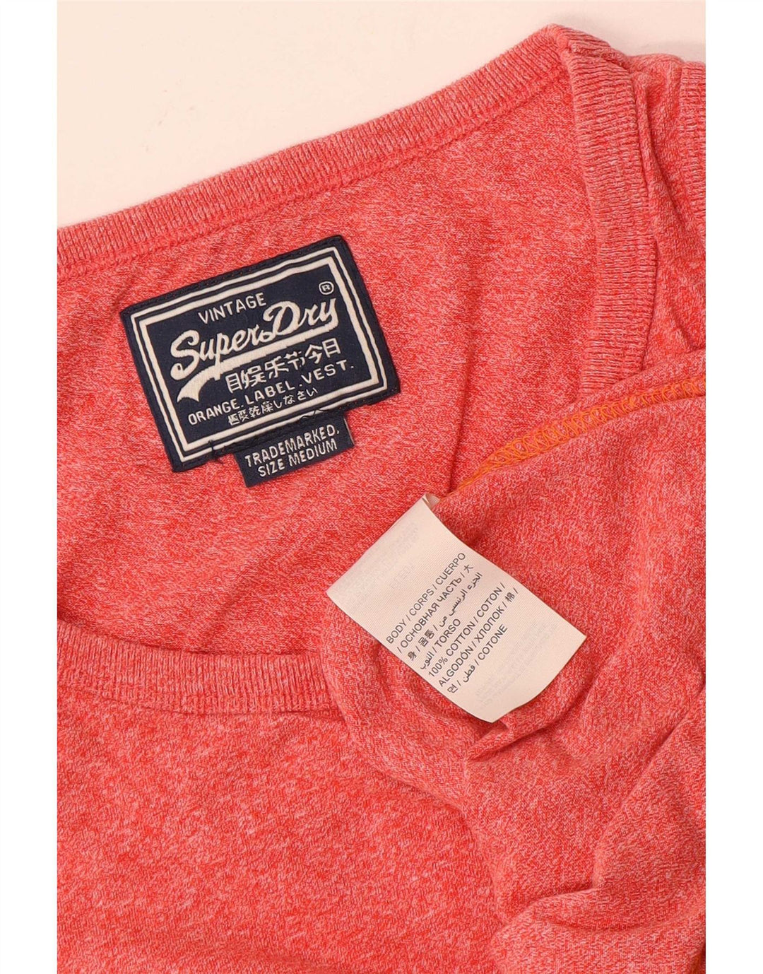 Ανδρικό φανελάκι Superdry Βαμβακερό μεσαίο κόκκινο