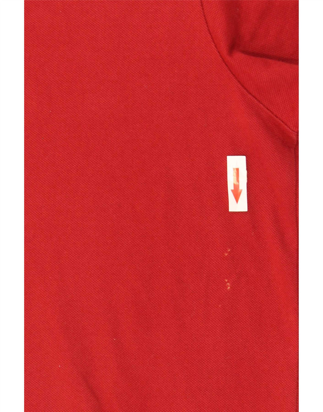 Ανδρικό μπλουζάκι πόλο Champion Easy Fit, μεγάλο κόκκινο βαμβακερό