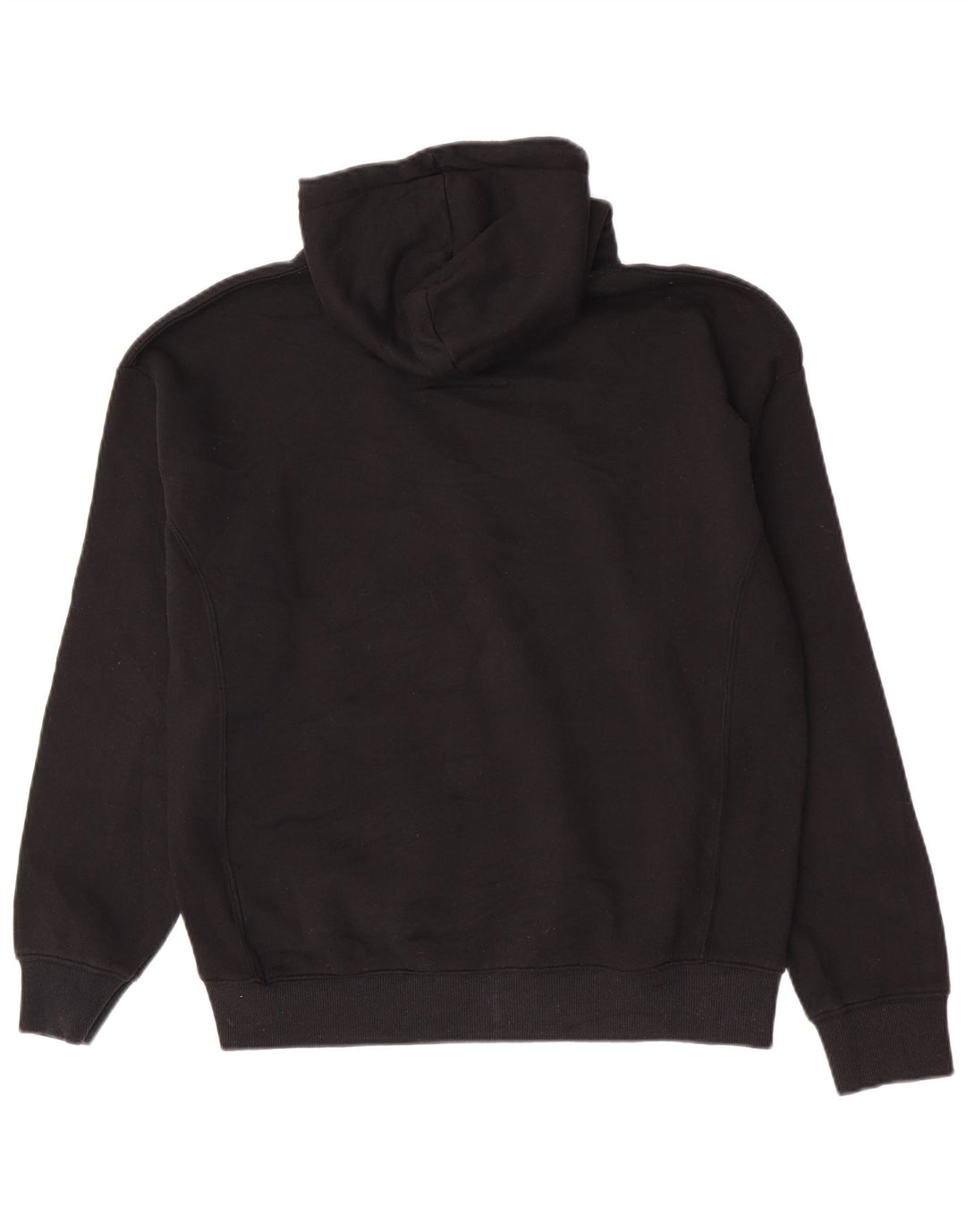 Pull & Bear Mens Marvel Graphic Hoodie Jumper Μεγάλος Μαύρος Πολυεστέρας