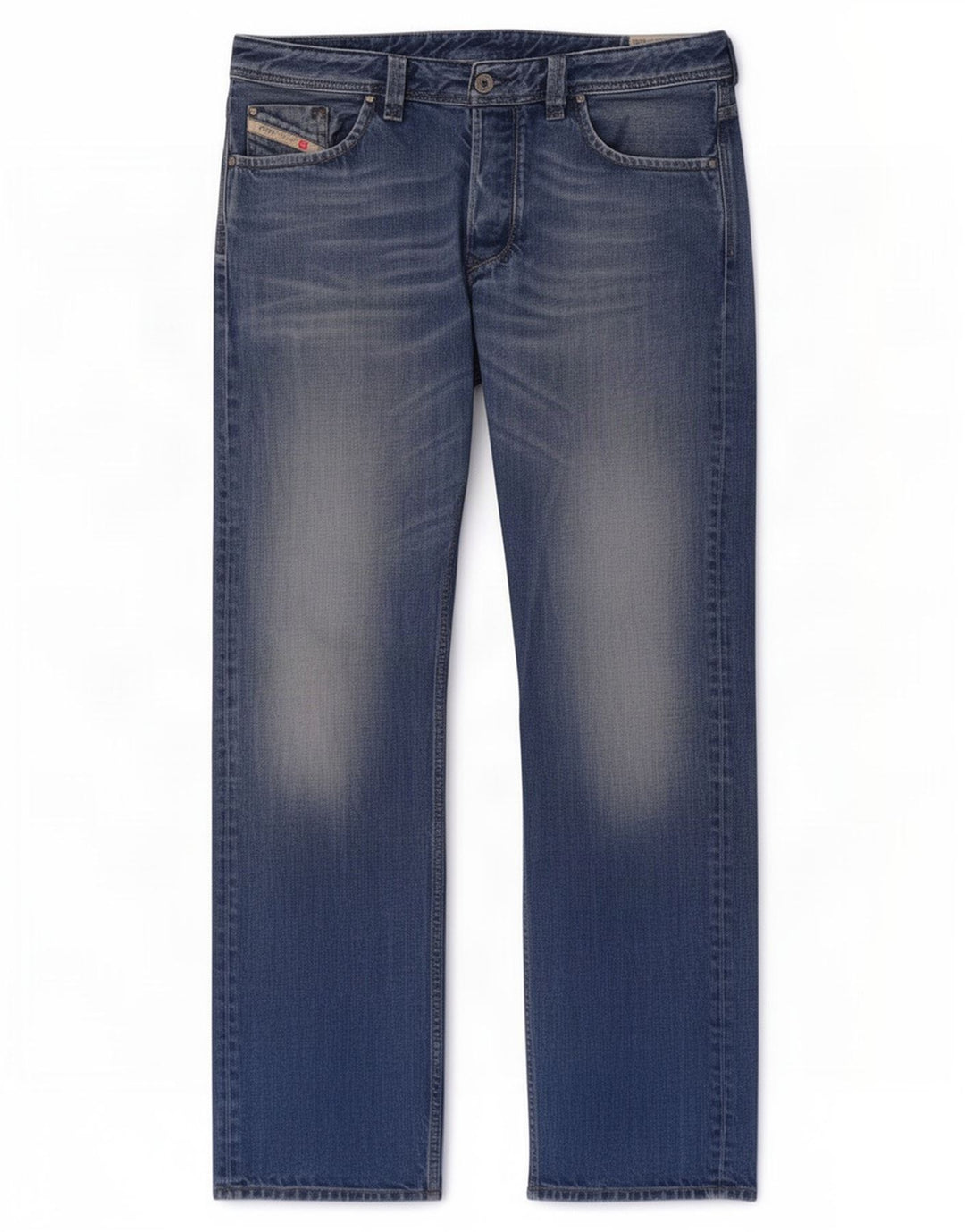 Diesel Ανδρικό Larkee Regular Straight Jeans W36 L32 Μπλε βαμβακερό