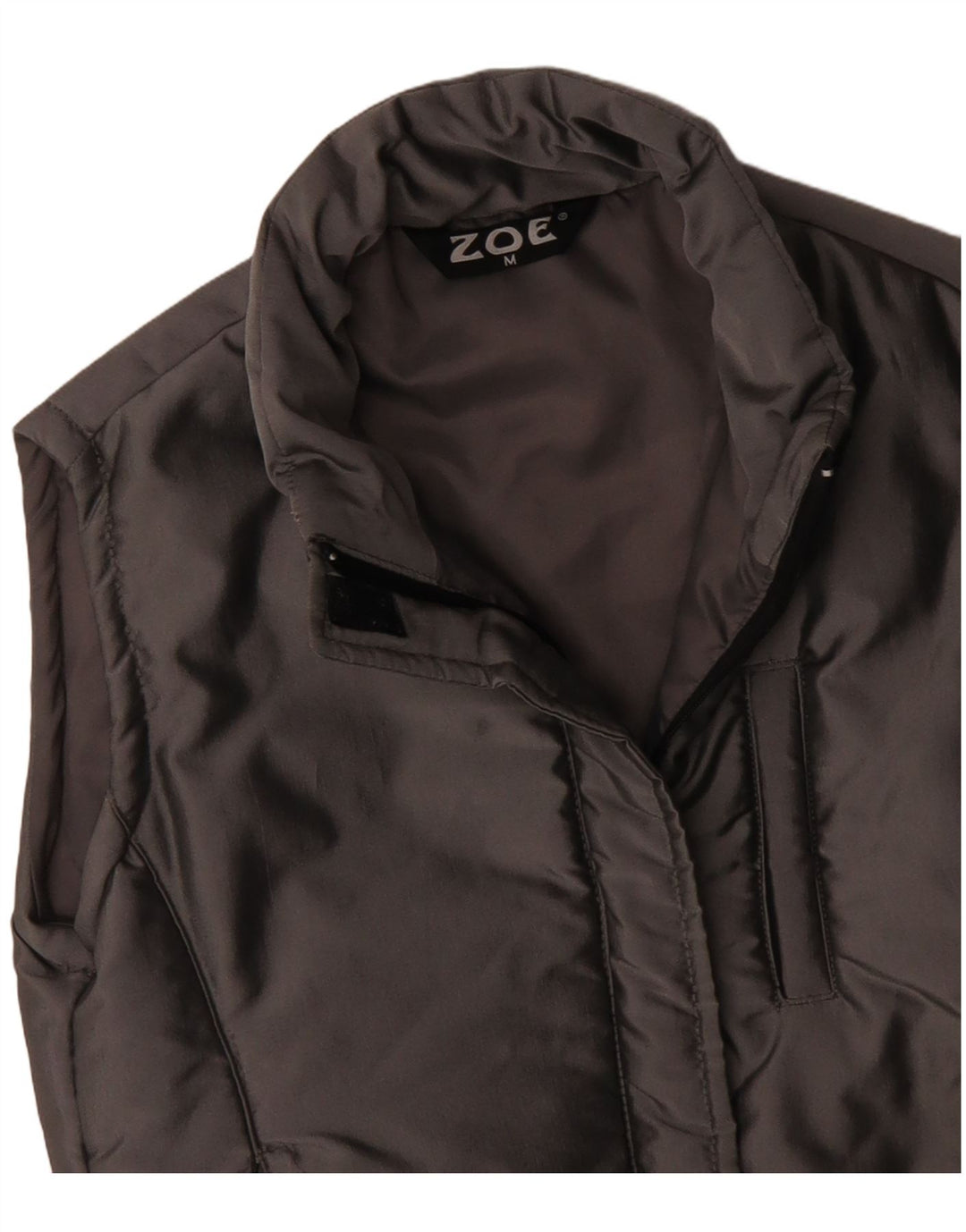 ZOE Womens Gilet Gilet UK 14 Medium Grey Nylon