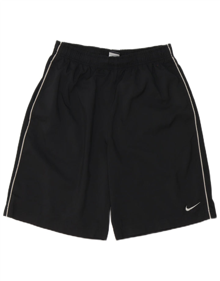 Ανδρικό αθλητικό σορτς Nike Dri Fit από μεσαίο μαύρο πολυεστέρα