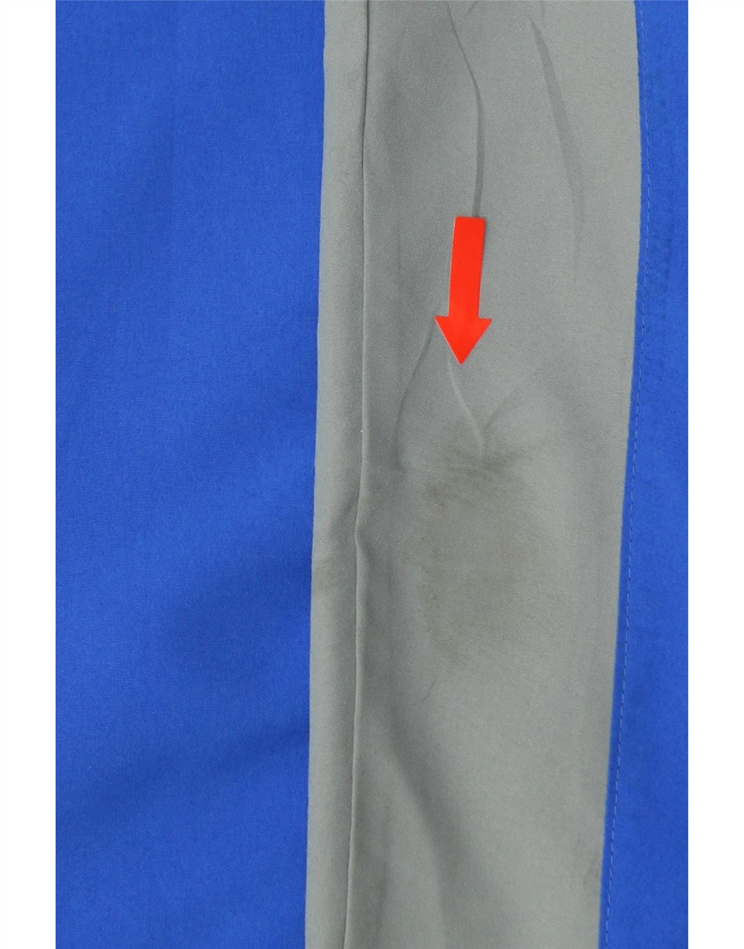 REEBOK Mens Tracksuit Top Jacket 2XL Blue Colourblock Polyester Vintage Reebok and Second-Hand Reebok from Messina Hembry 
