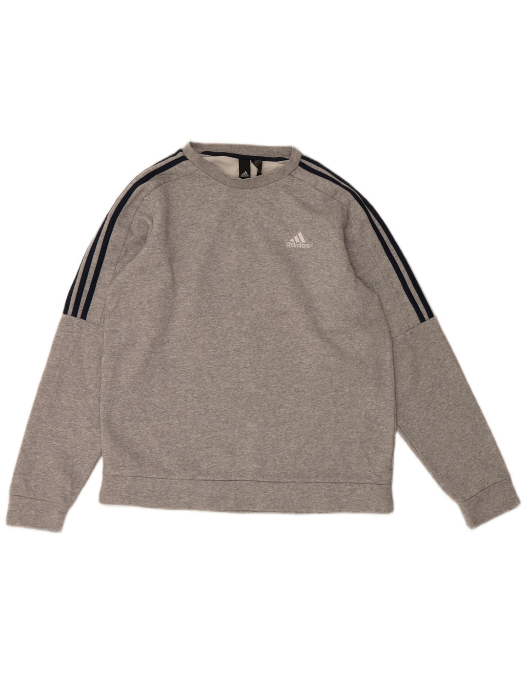 Ανδρικό φούτερ Adidas Jumper Μεσαίο γκρι βαμβακερό