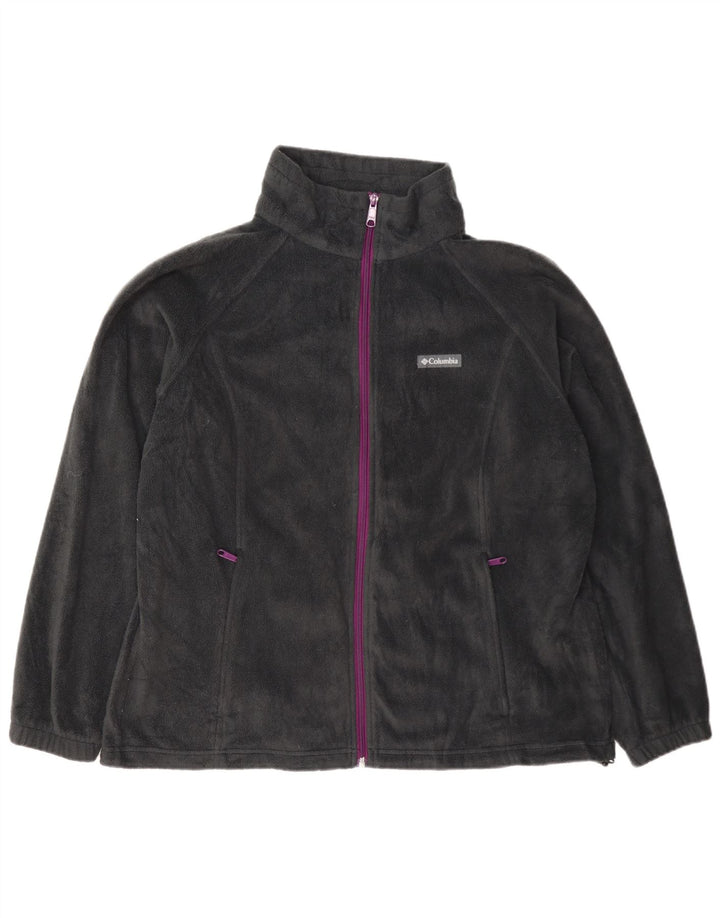 Columbia Ανδρικό Fleece Jacket UK 42 XL Γκρι Πολυεστέρας