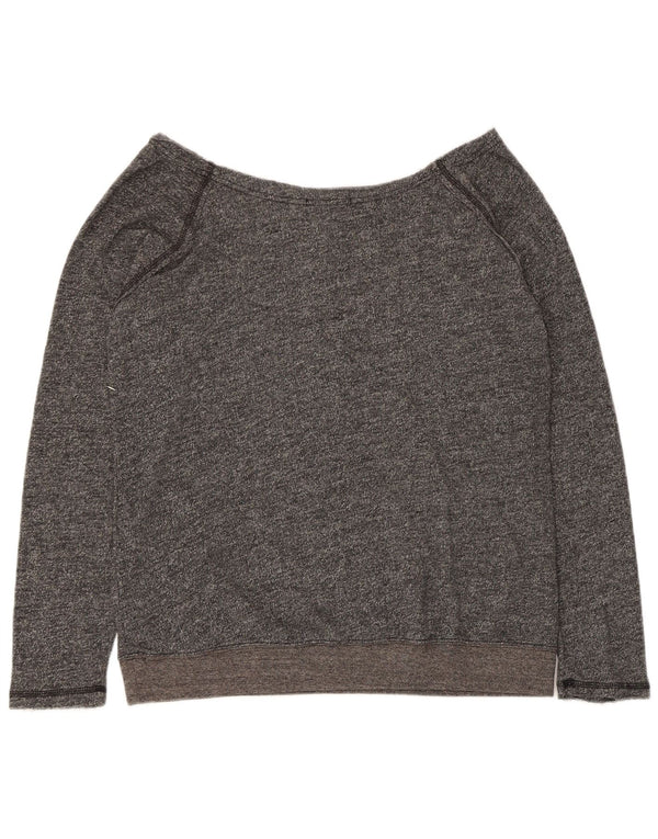 Γυναικεία γραφική φούτερ Volcom Jumper UK 18 XL Γκρι βαμβακερό