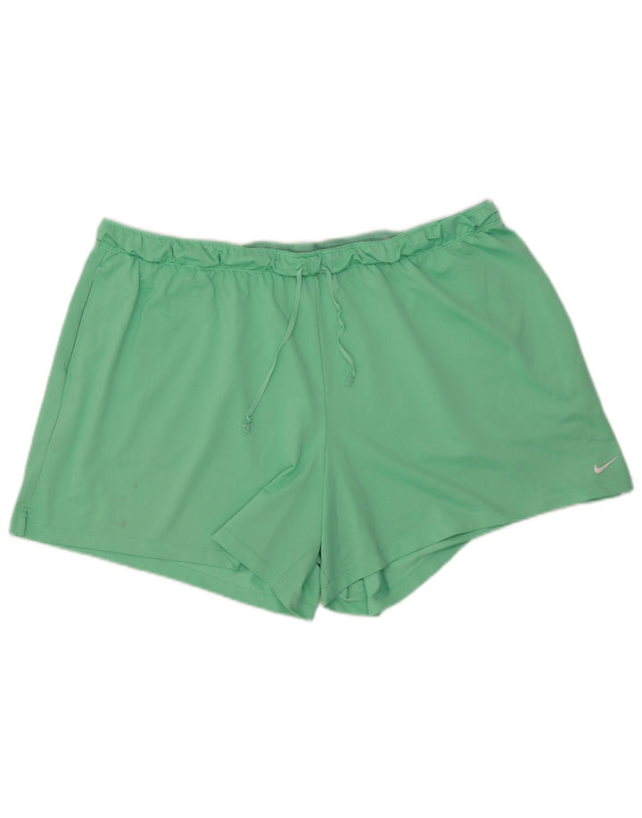 Ανδρικό αθλητικό σορτς Nike Dri Fit 2XL πράσινο πολυεστέρα