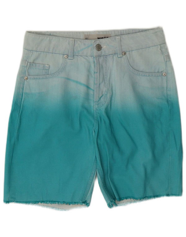 Topshop Γυναικείο τζιν σορτς W25 XS Blue Tie Dye Cotton