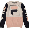 FILA Womens Sweatshirt Jumper UK 10 Small Multicoloured Colourblock Vintage Fila and Second-Hand Fila from Messina Hembry 