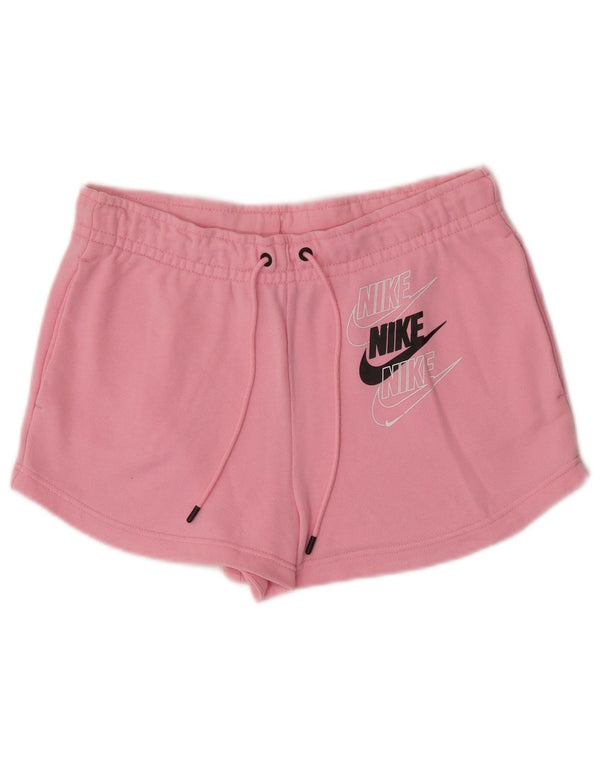 Γυναικεία γραφικά αθλητικά σορτς Nike UK 10 Small Pink
