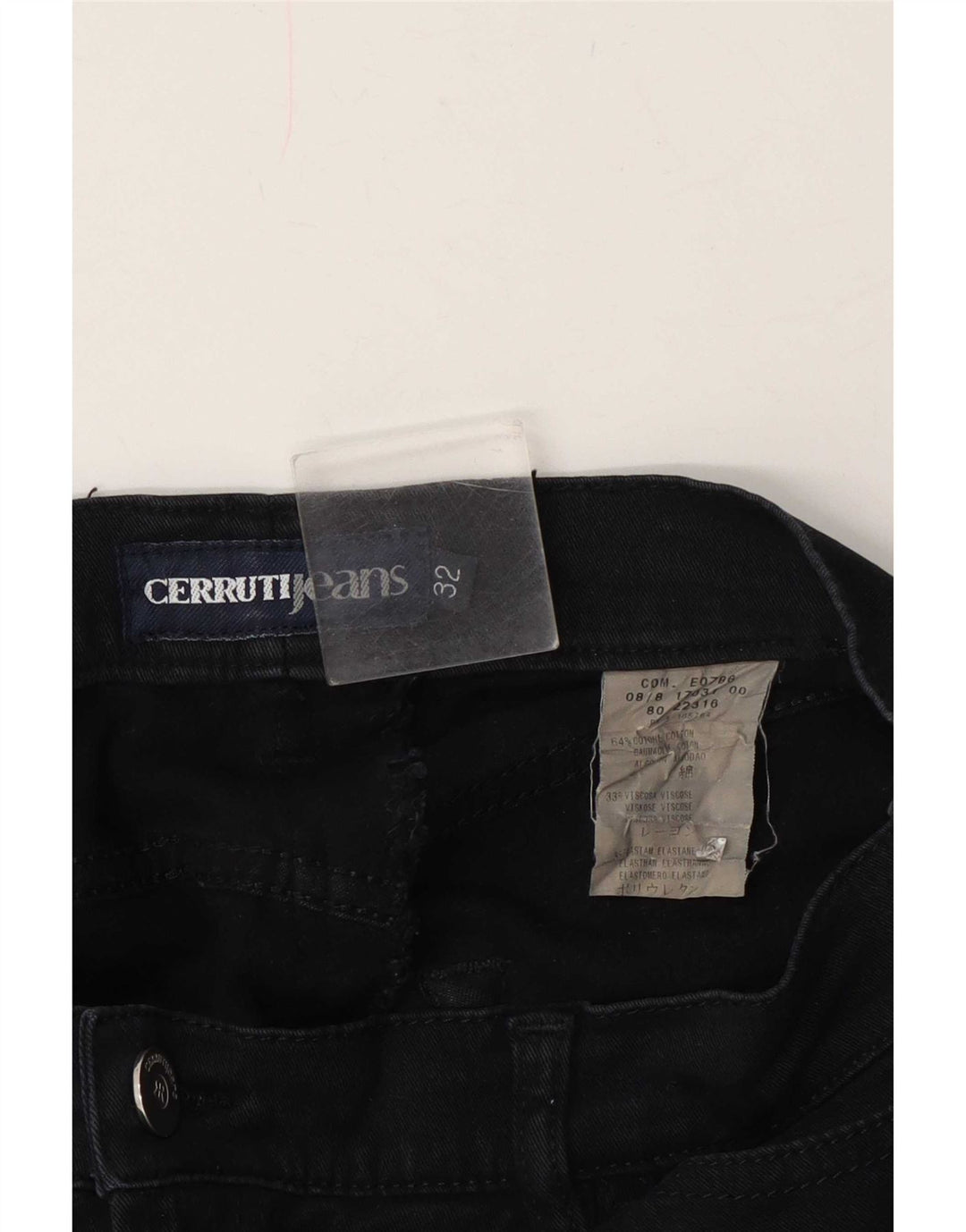 Cerruti 1881 Γυναικείο τζιν μποτάκι W32 L29 Μπλε βαμβακερό